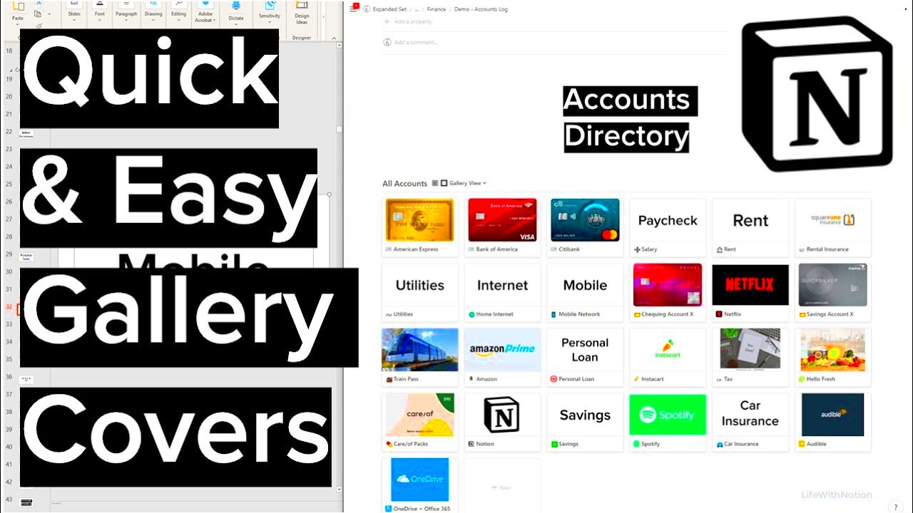Notion HowTo  Quick and Easy Gallery Cover Images  YouTube