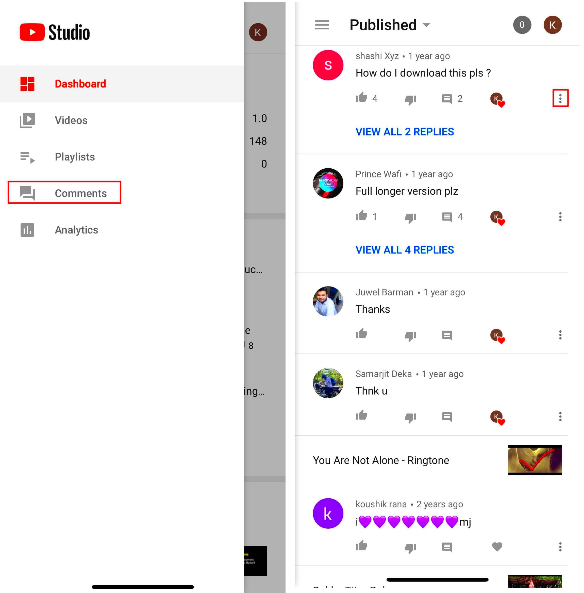 How to Find Your Comments on YouTube on DesktopiPhoneAndroid