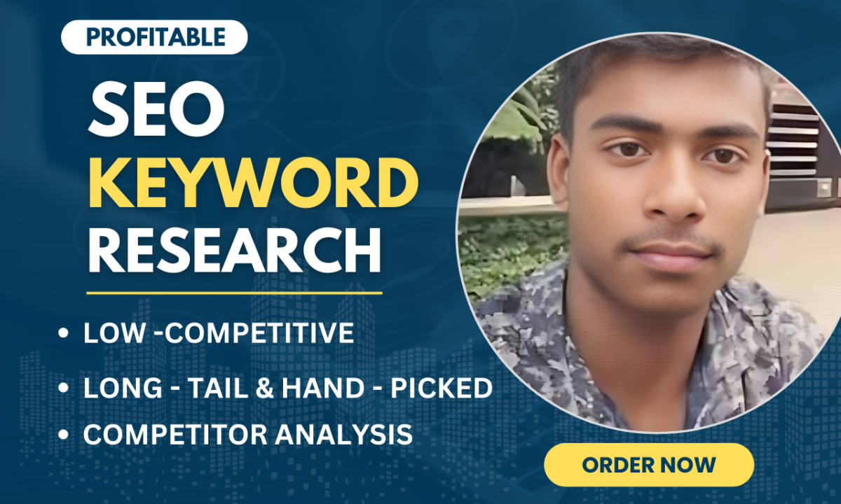 I Will Do Profitable SEO Keyword Research and Competitor Analysis