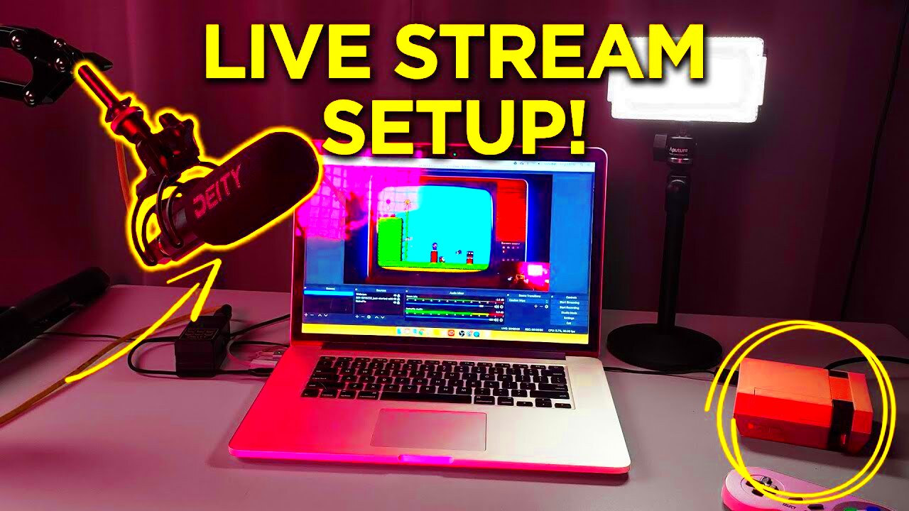 How To Use Obs Studio To Live Stream Youtube And Twitch