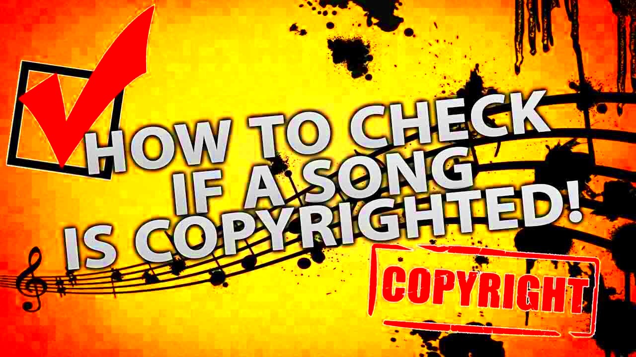 How To check if a song is copyrighted  YouTube