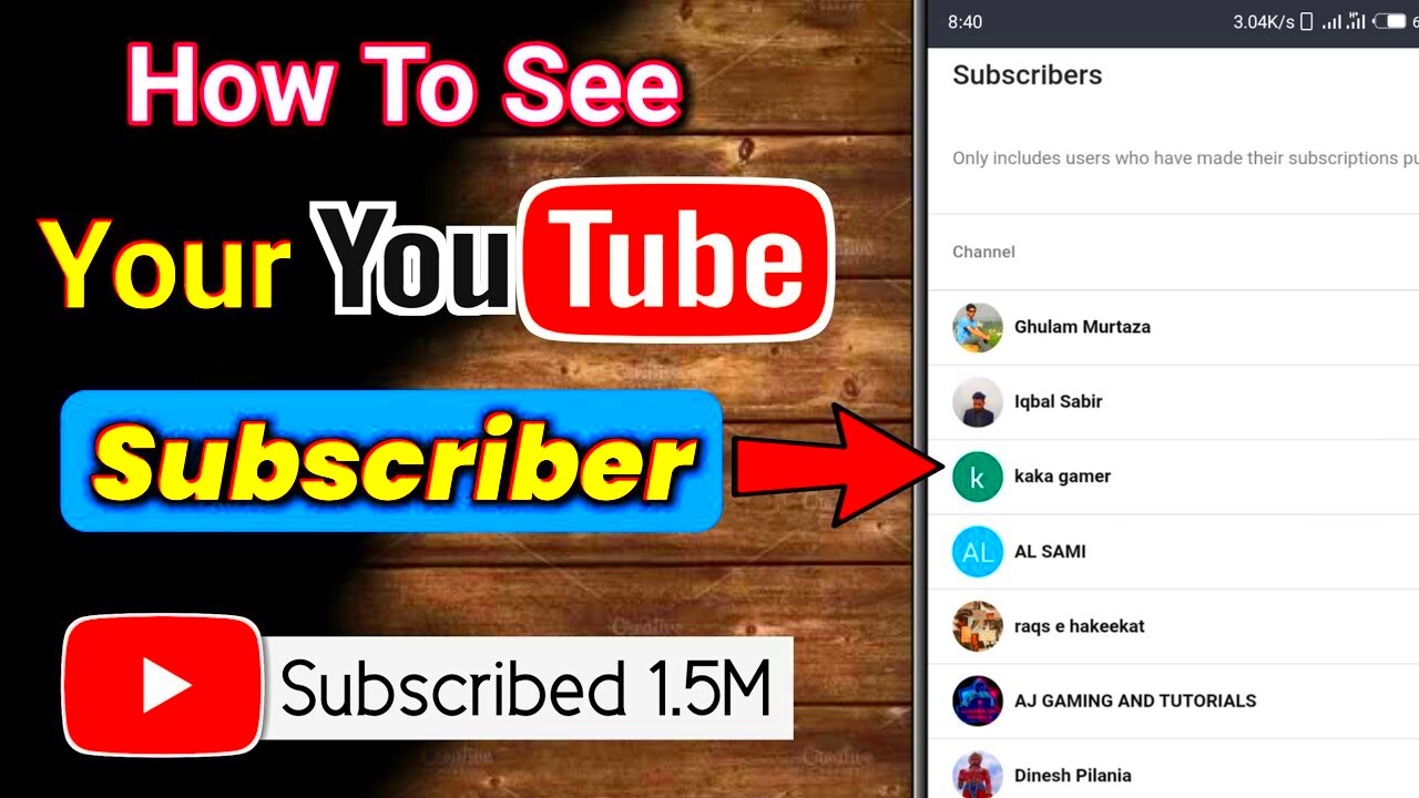 How To See Your Subscribers On Youtube 2021  YouTube