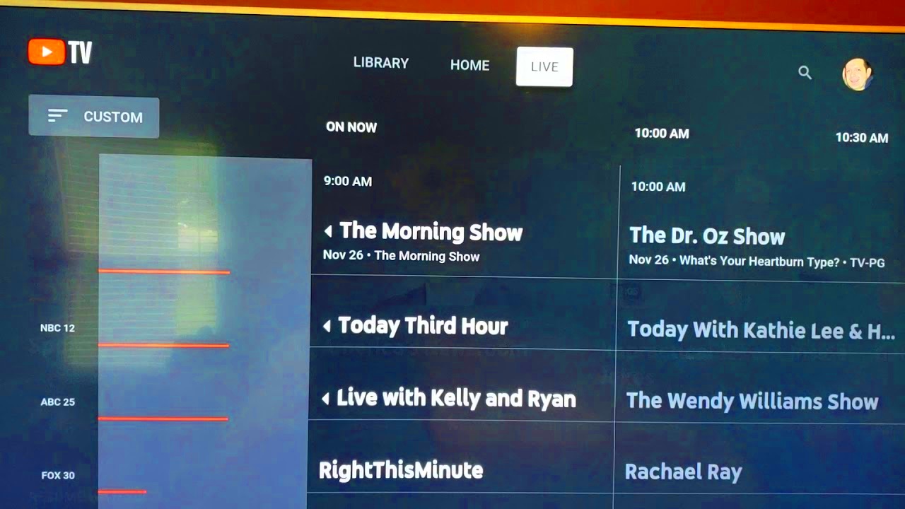 YouTube TV Guide  YouTube