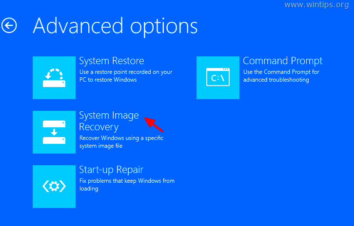 How to Restore a System Image Backup in Windows 10 8 or 7 OS 