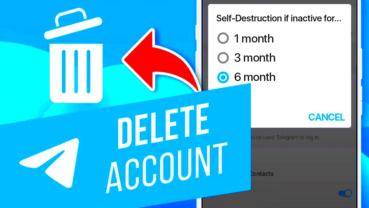 How to Delete a Telegram Account Permanently  YouTube