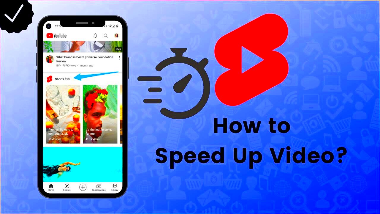 How to Speed Up Video in YouTube Shorts  Shorts Tips  YouTube