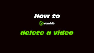 HOW TO DOWNLOAD A RUMBLE VIDEO