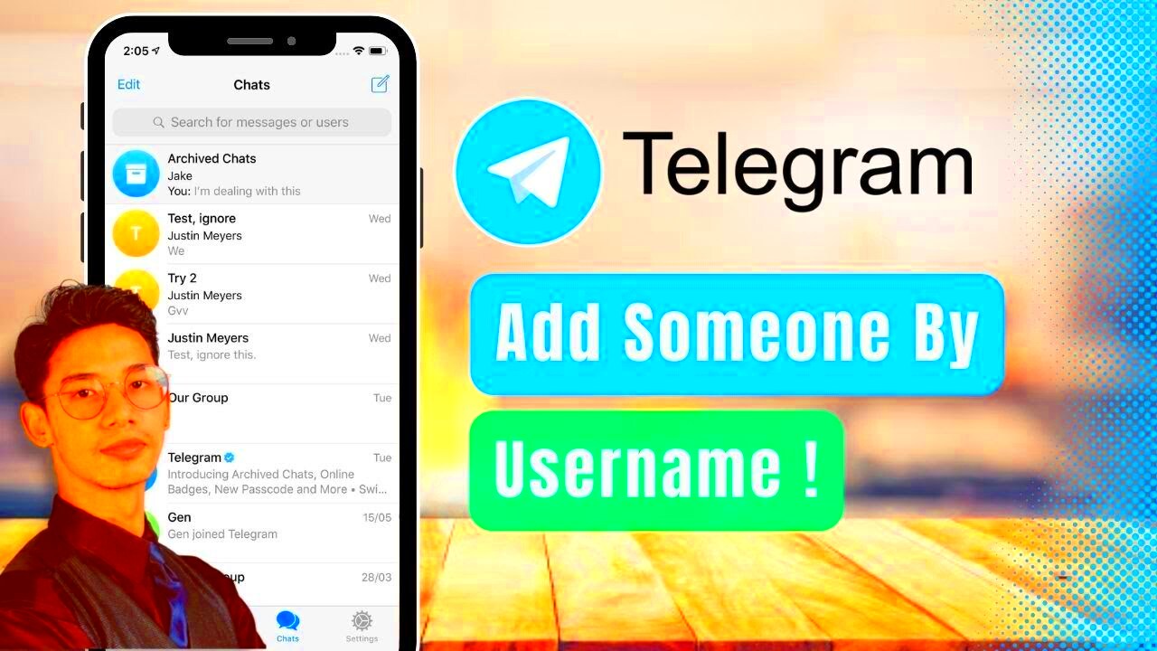 How to Add Someone on Telegram by Username  YouTube