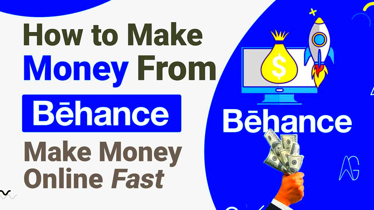 How To Make Money From Behance  Make Money Online Fast  Remote Work 