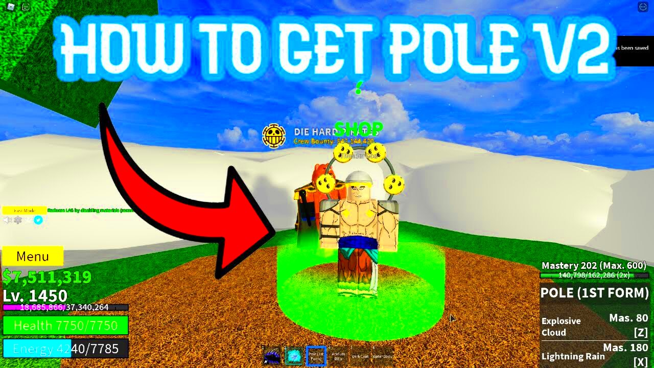 BLOX FRUITS HOW TO GET POLE V2  YouTube