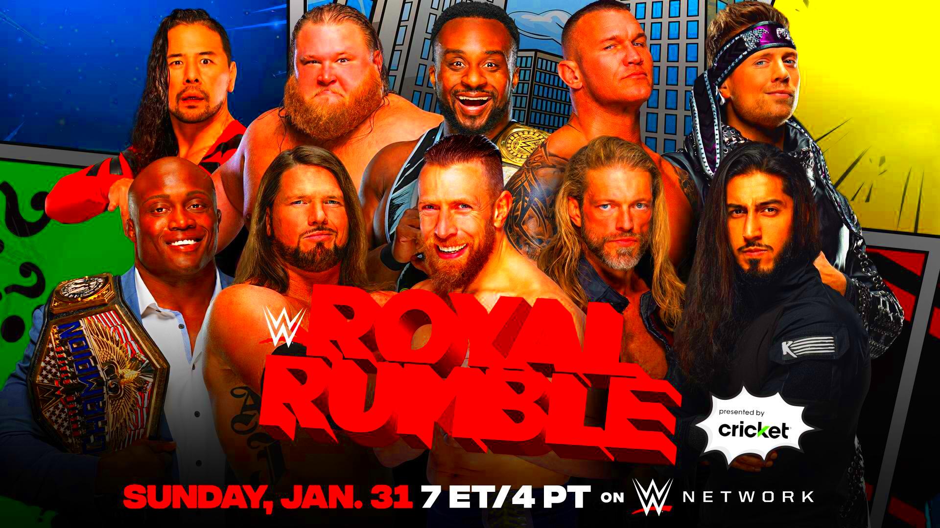 WWE Royal Rumble Results Mens Rumble Match  eWrestlingNewscom