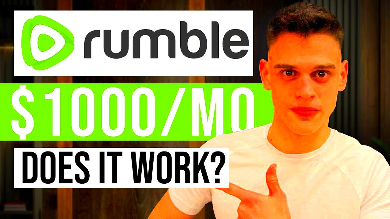 How to Make Money on Rumble Explained Step By Step For Beginners  YouTube