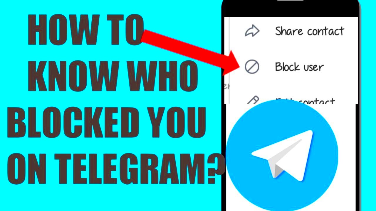 How To Know Who BLOCKED YOU On TELEGRAM  YouTube