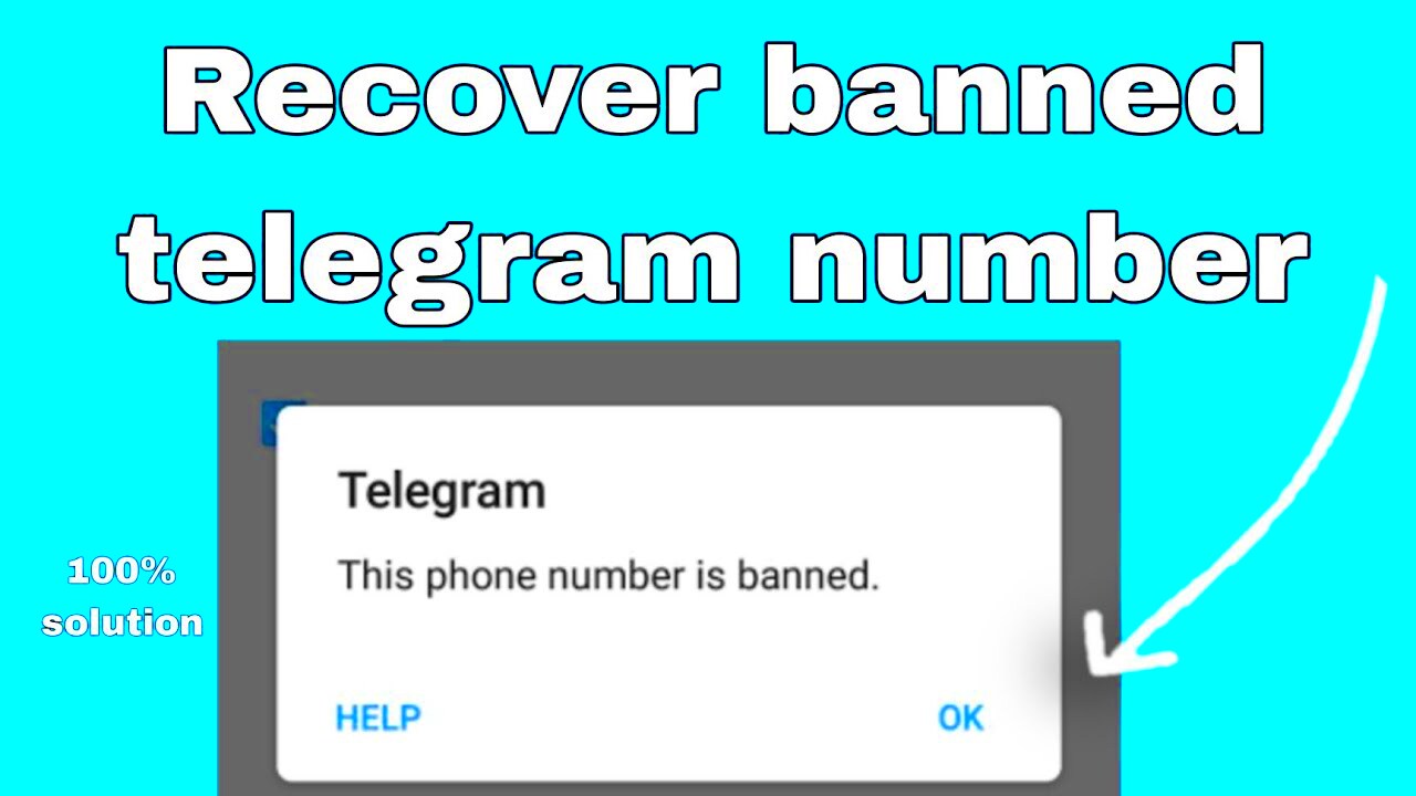 recover telegram number banned solution  Telegram number banned 