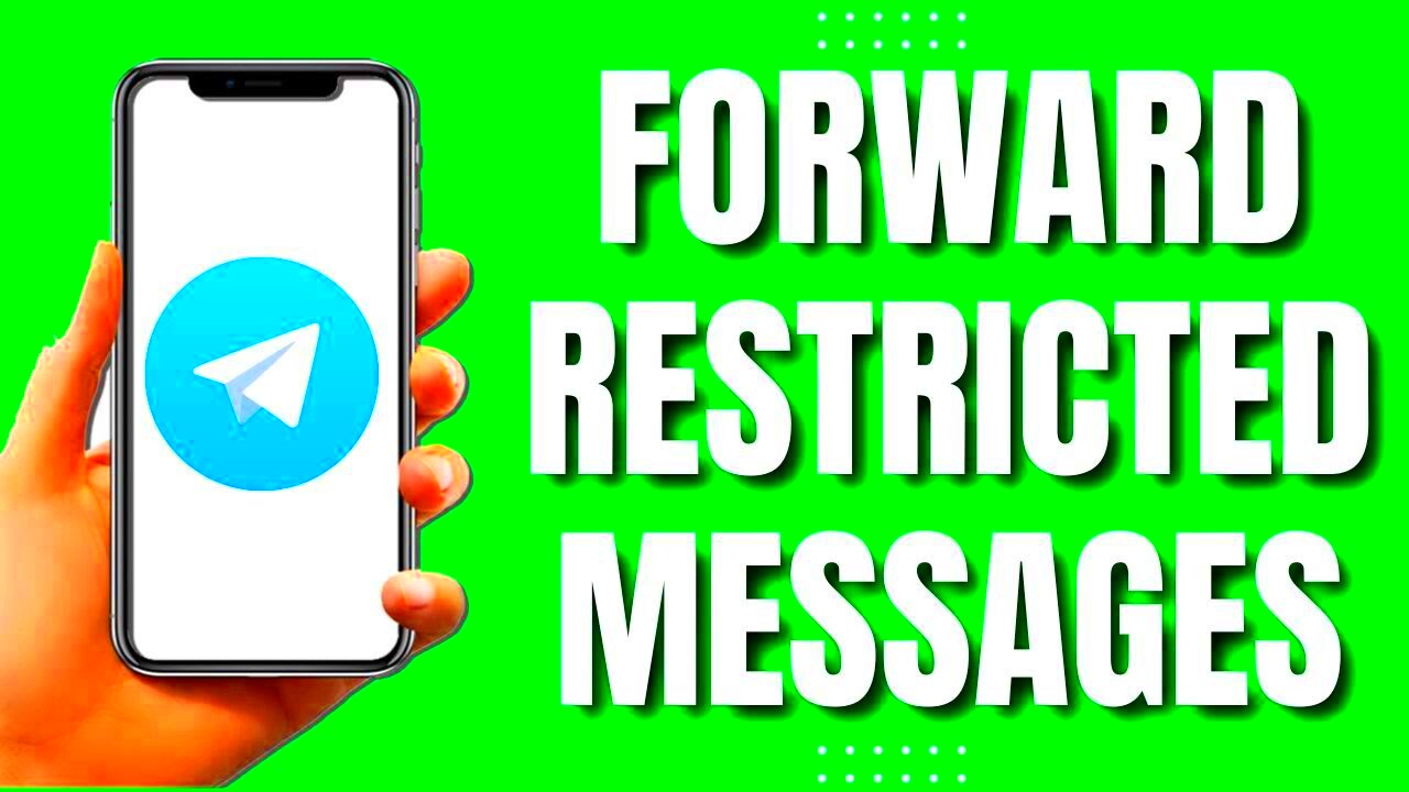 How To Forward Restricted Content On Telegram Easy Guide  YouTube