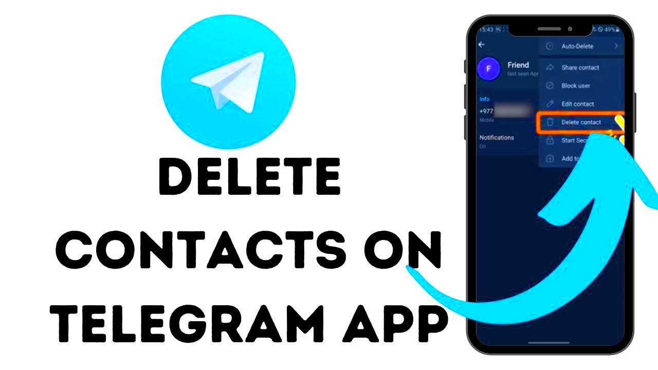 How to Delete Contacts on Telegram Remove Contact from Telegram App 