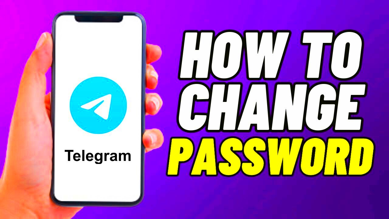 How To Change Your Telegram Password  EASY STEP  YouTube