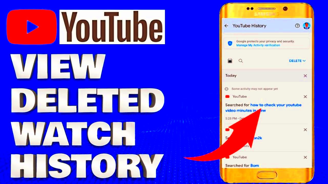 How To Access and Recover Deleted Youtube Watch History  View Youtube 