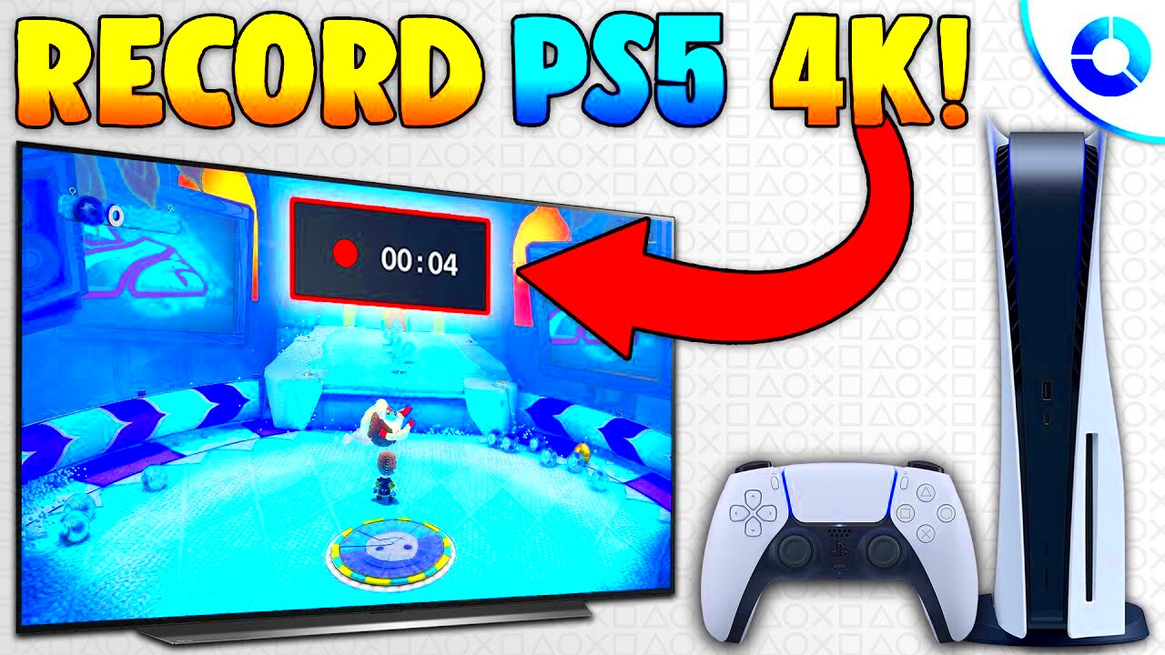 How to Record PS5 Gameplay at 4K 60FPS for FREE  YouTube