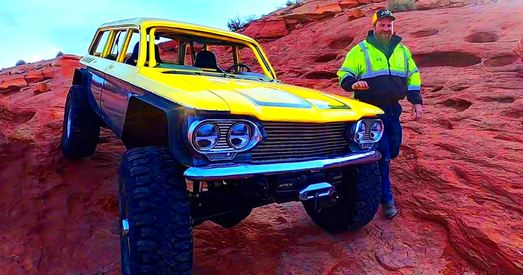 1961 Chevrolet Corvair Wagon Resurrected As An OffRoad Recovery Vehicle