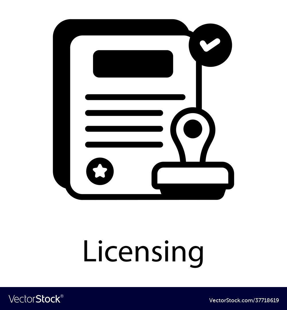 Licensing Royalty Free Vector Image  VectorStock