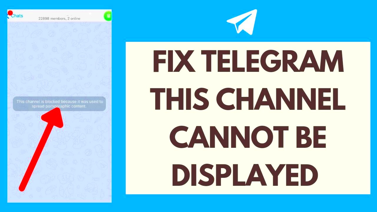 How to Fix Telegram This Channel Cannot be Displayed Error Quick 