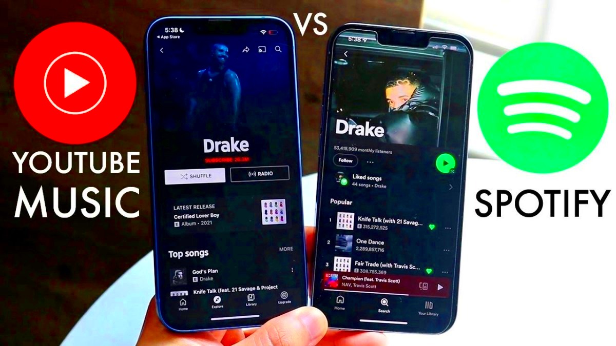 Which one to choose Spotify vs YouTube Music  Digital Frontier