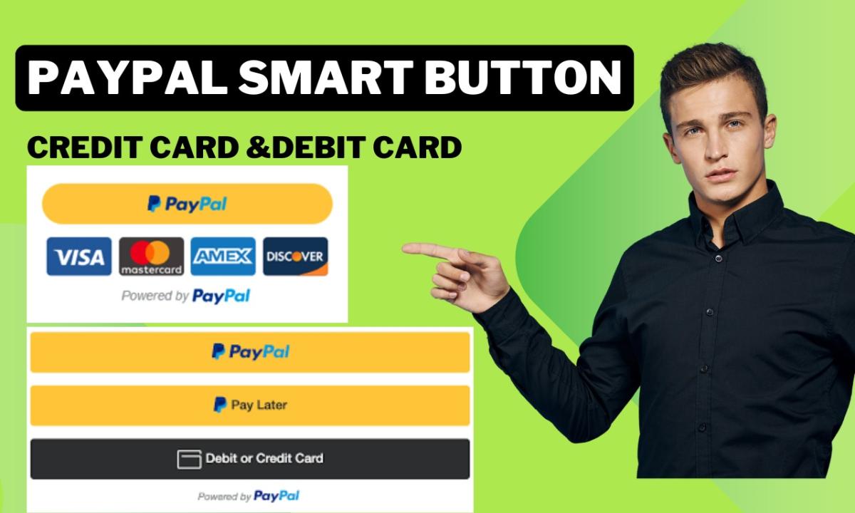 I Will Integrate PayPal Smart Button for Debit or Credit on Shopify in Just 6 Hours!