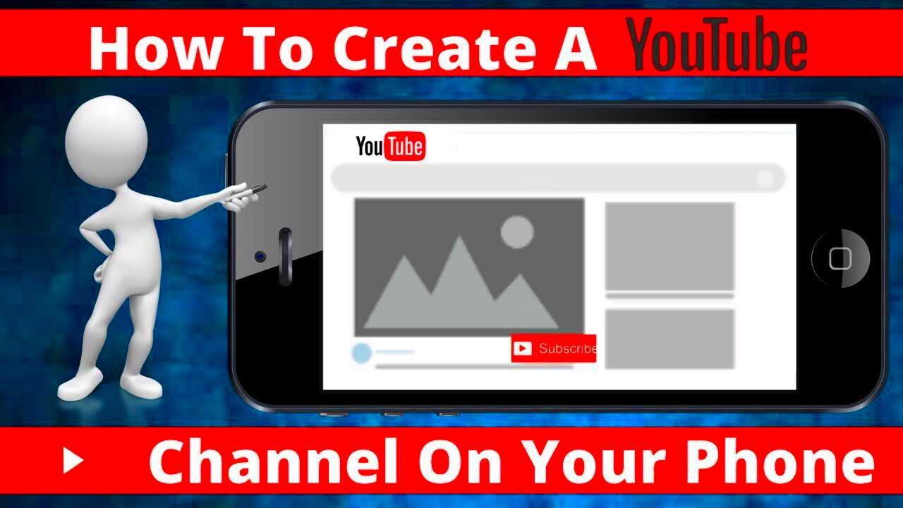 How to Set up A YouTube Channel On Your Phone 2020  YouTube