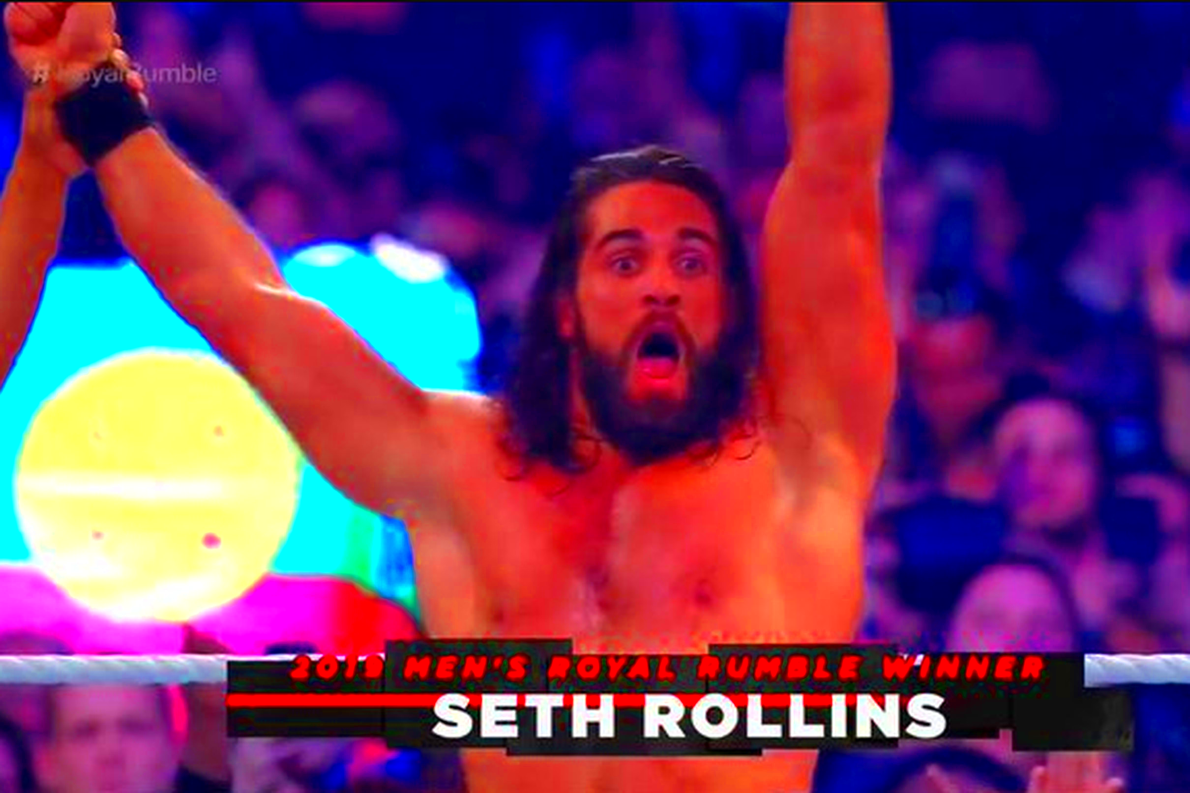 Seth Rollins wins the Royal Rumble  Cageside Seats