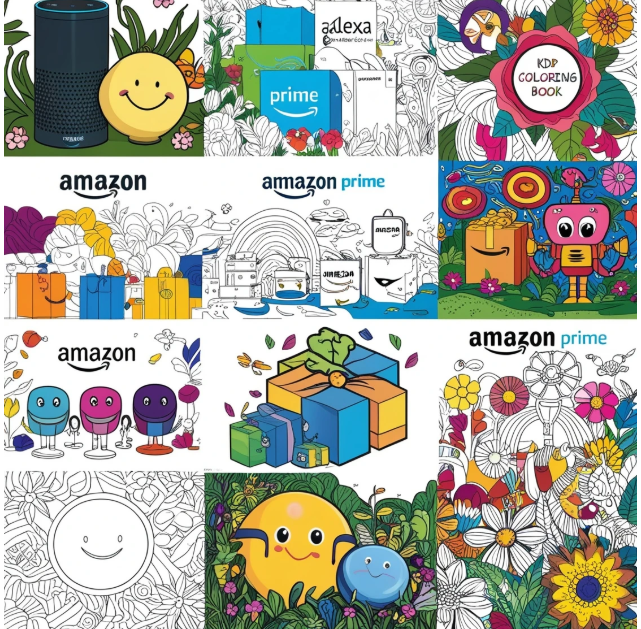 I Will Design Activity Coloring Pages for Amazon KDP Coloring Book