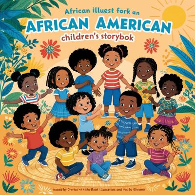 I Will Do African American Children Story Book Illustration, Children Book Illustration