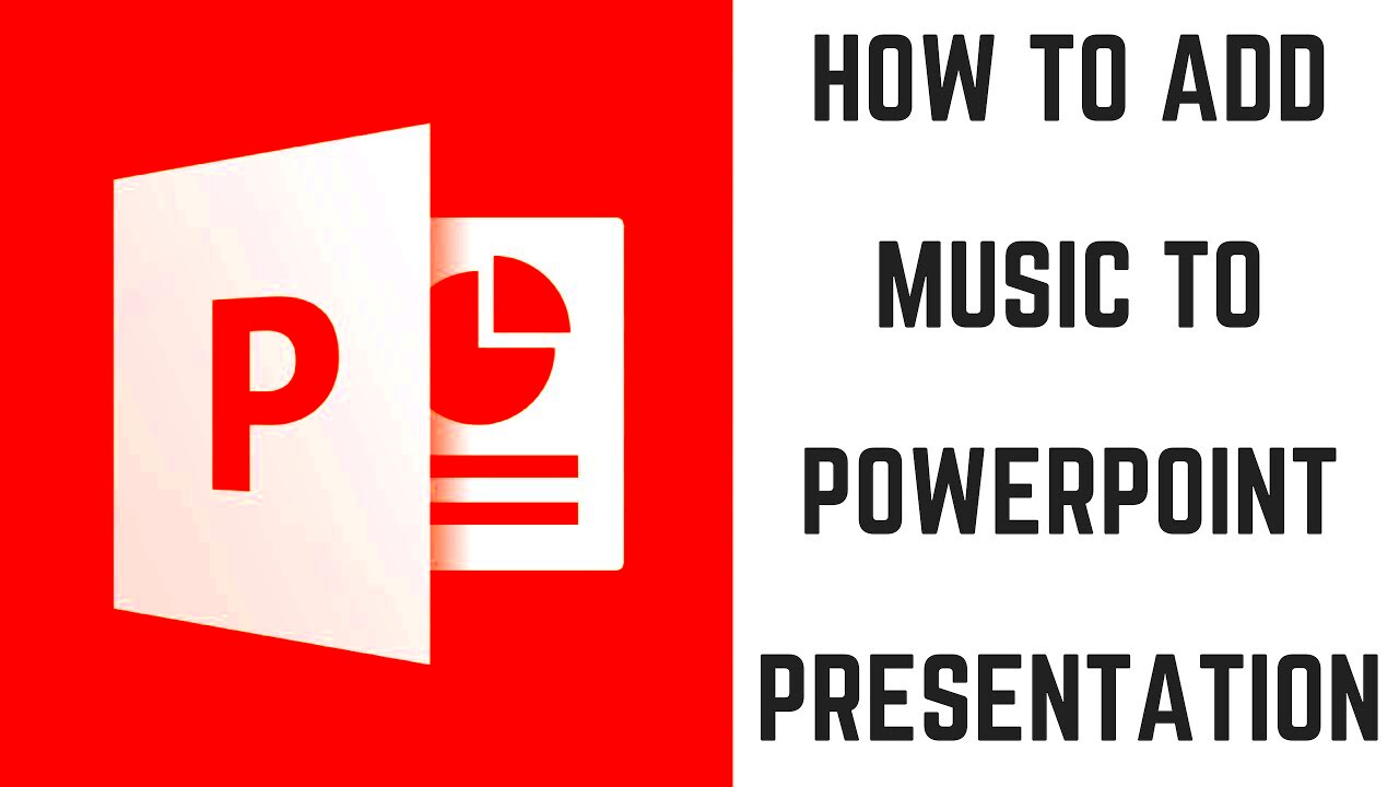 How to Add Music to a PowerPoint Presentation  YouTube