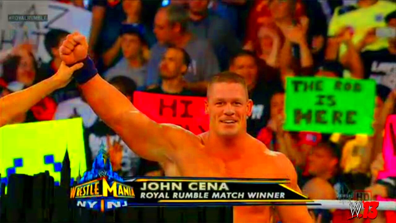 John Cena Wins Royal Rumble 2013  Review WWE 13   YouTube