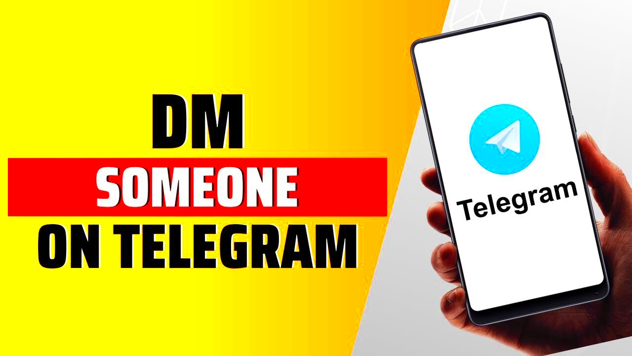 How to DM someone on telegram  YouTube