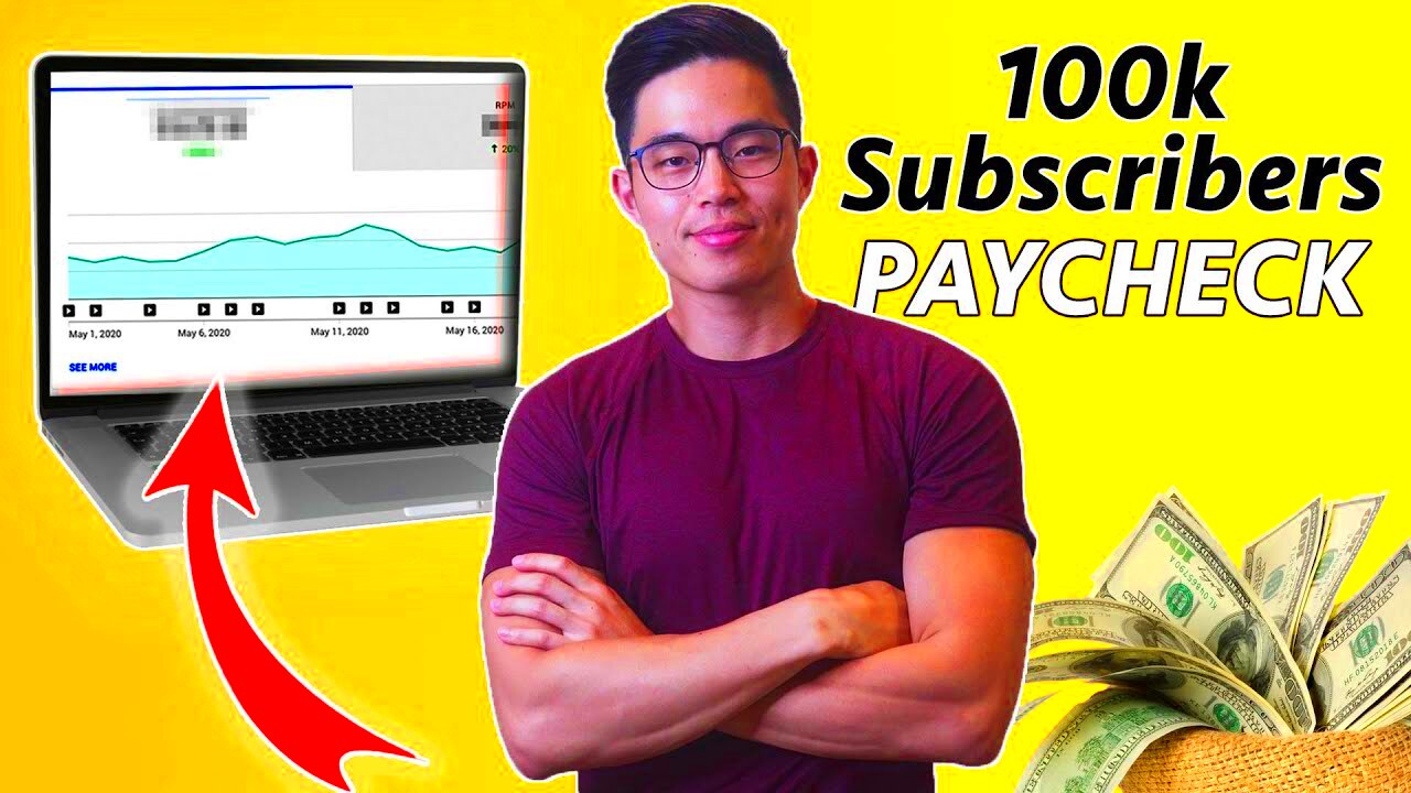 HOW MUCH MONEY YOUTUBE PAYS ME 100000 Subscribers  YouTube