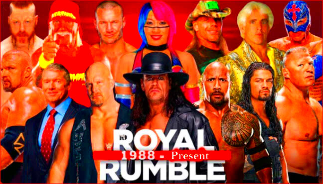 WWE Royal rumble winners list 1988 to present