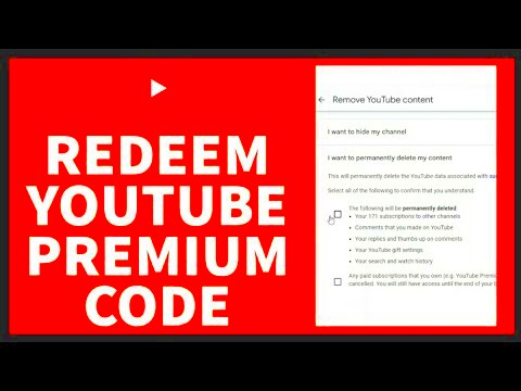 How to Redeem Youtube Premium Code  Youtube Premium Code Redeem  YouTube