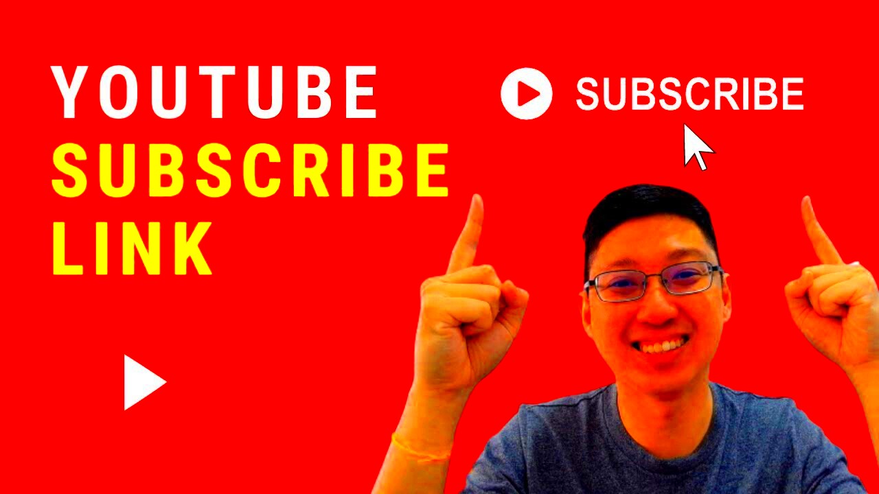 How To Create A YouTube Subscribe Link  YouTube