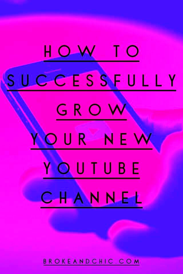 Successfully Grow Your YouTube Channel What to Invest In  Broke and Chic