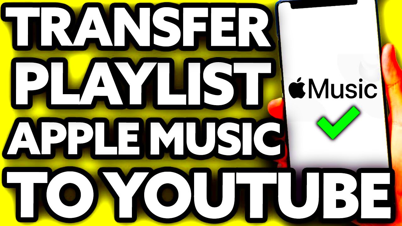 How To Transfer Playlist from Apple Music to Youtube Music EASY  YouTube