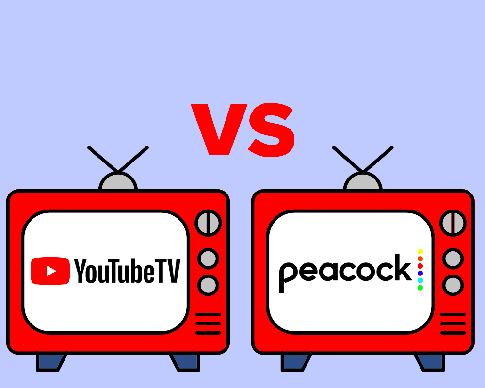 YouTube TV vs Peacock in 2023