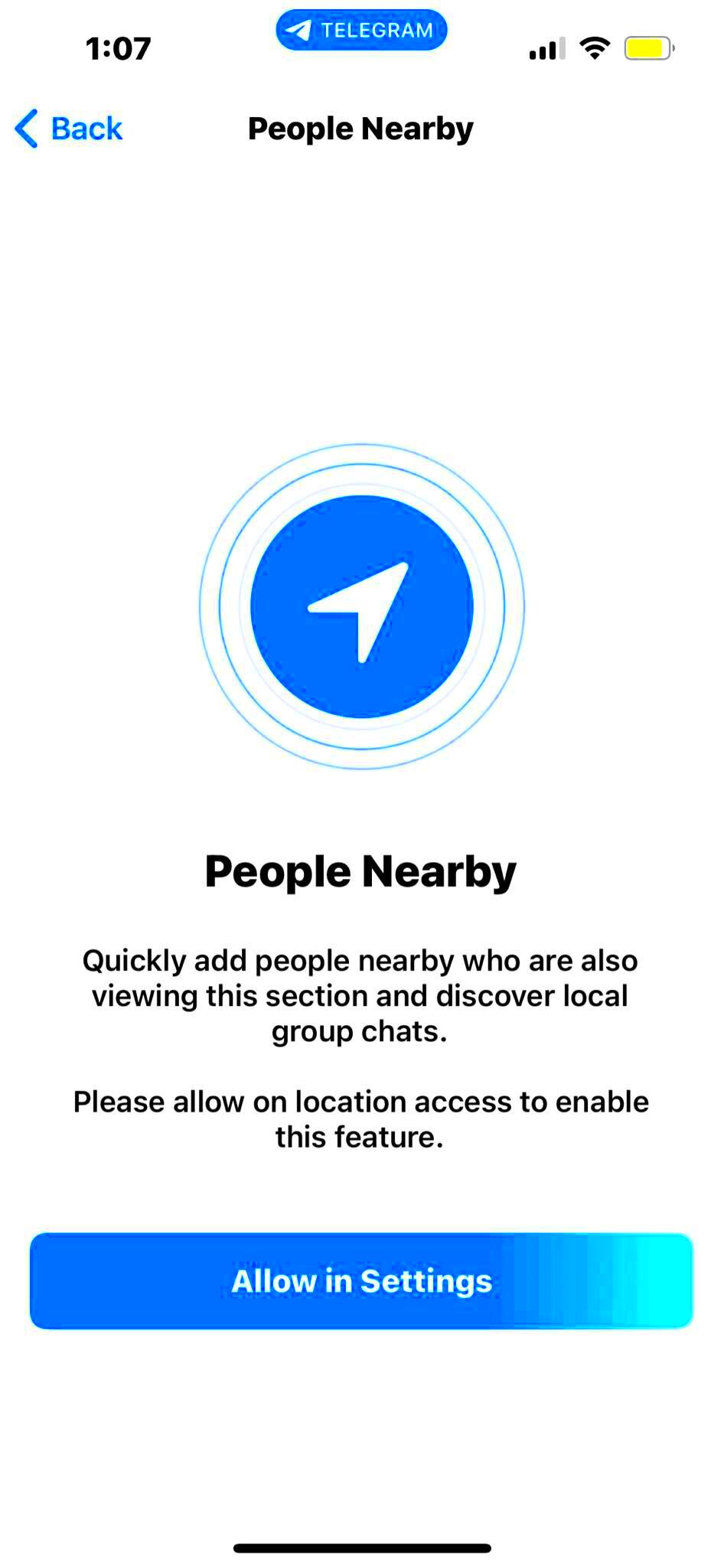 How to Turn Off Telegrams People Nearby Feature and Why You Should