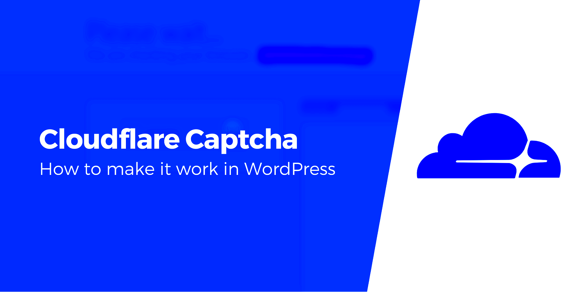 How to Add Cloudflare CAPTCHA to WordPress aka Turnstile