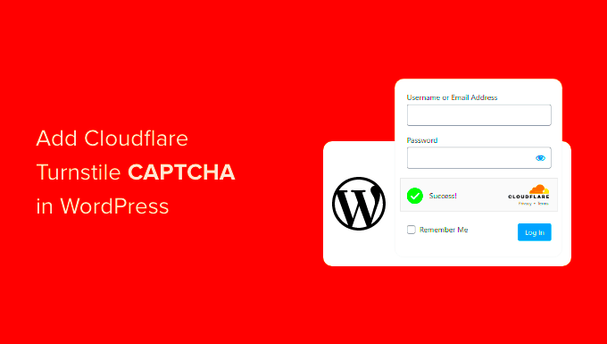 How to Add Cloudflare Turnstile CAPTCHA in WordPress 2 Ways