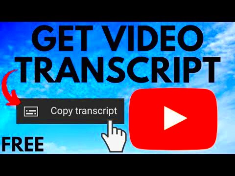 Tutorial How to Get Transcript from a YouTube Video  Video 