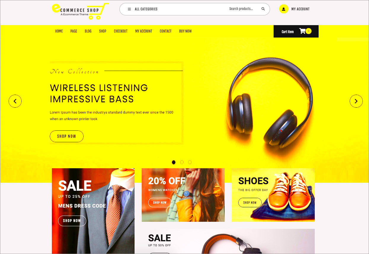 20 Beautiful Free WordPress eCommerce Themes  Hongkiat