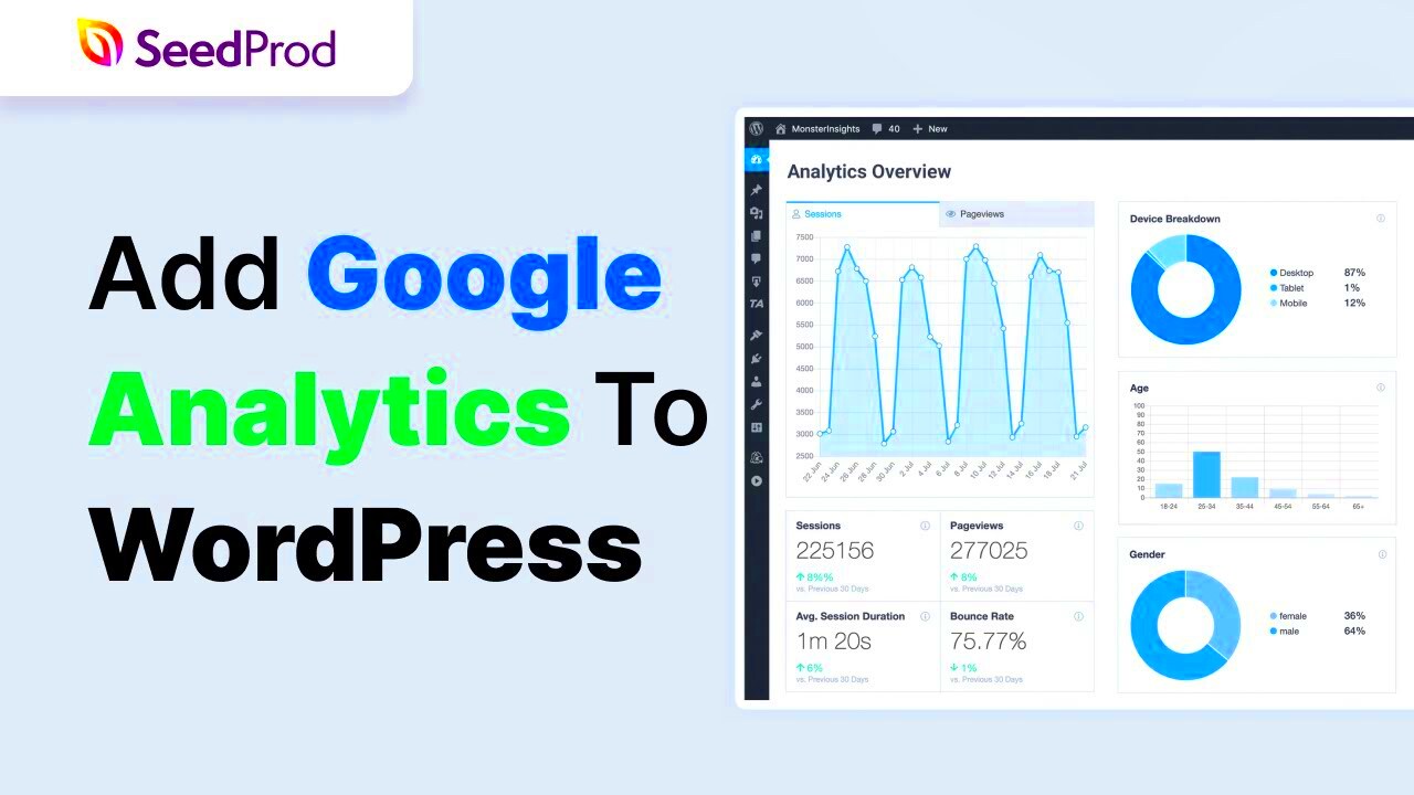 How To Add Google Analytics To WordPress The Easy Way  YouTube