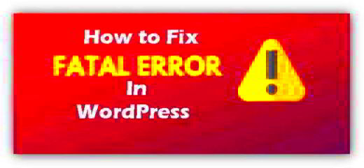 How To Fix Fatal Error Warning In WordPress tipsnfreewarecom