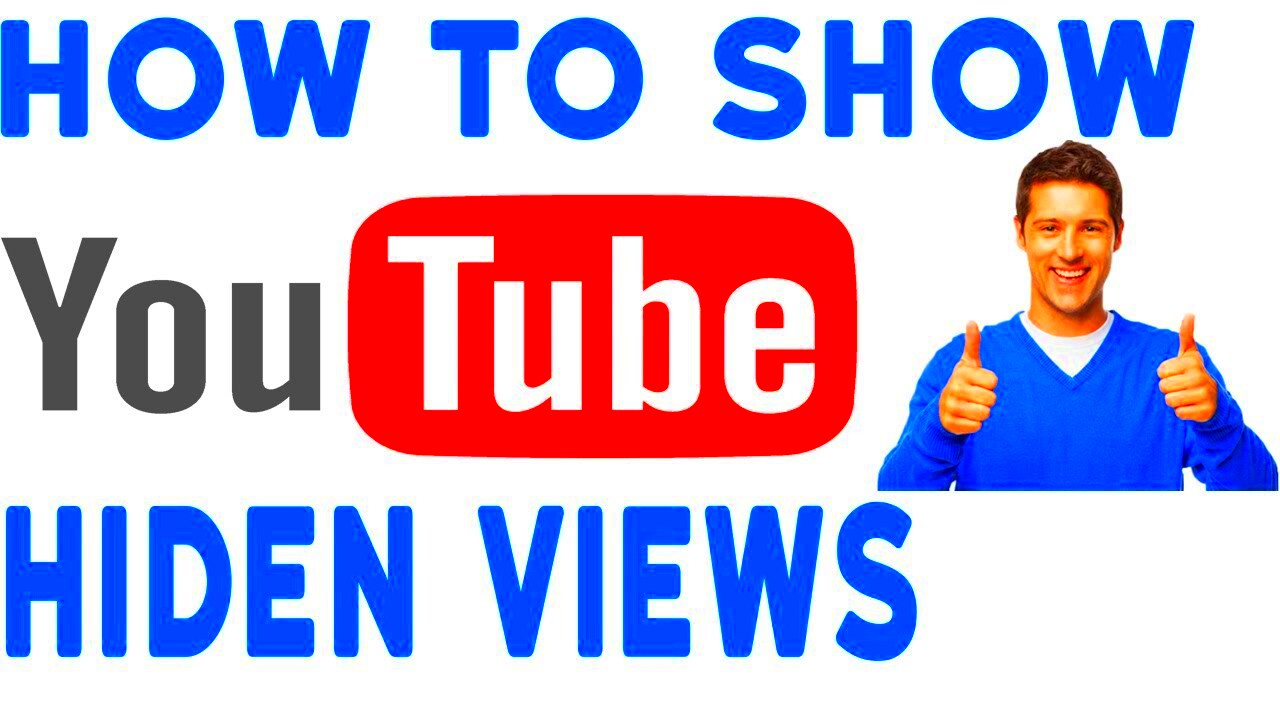 How to show hidden views on youtube channel in simple steps 